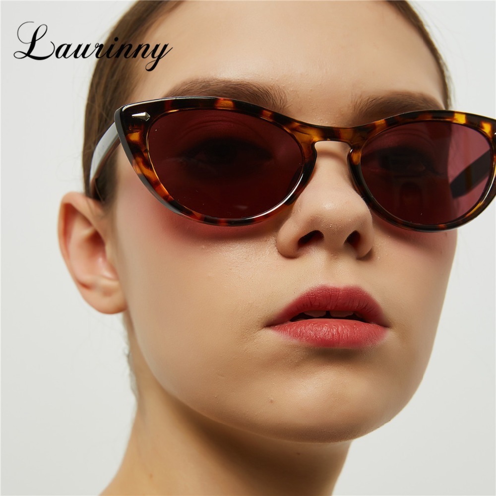 Women'S Fashion Of The 70S - Vintage Cat Eye Leopard Sunglasses Women