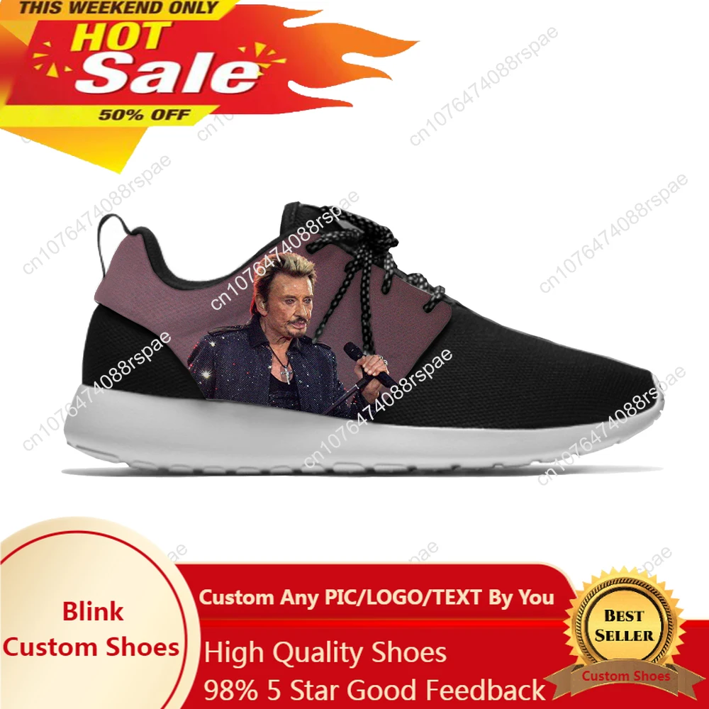 Women'S Fashion Running Shoes - Rock Star Johnny Hallyday Music Cool