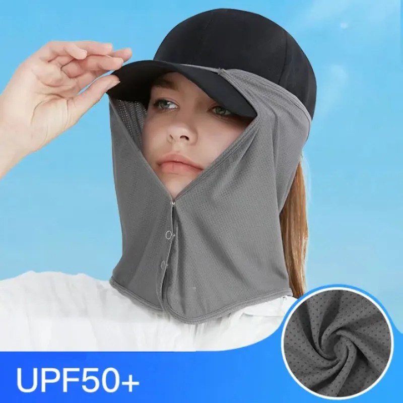 Women'S Fashion Visor - Quick Drying Fishing Cap Face Neck