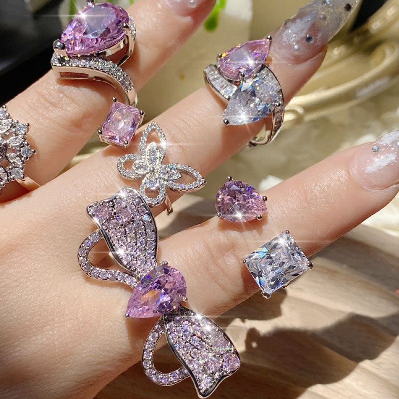 Women'S Day Fashion Show - Adjustable Butterfly Brilliant Advanced Rings for