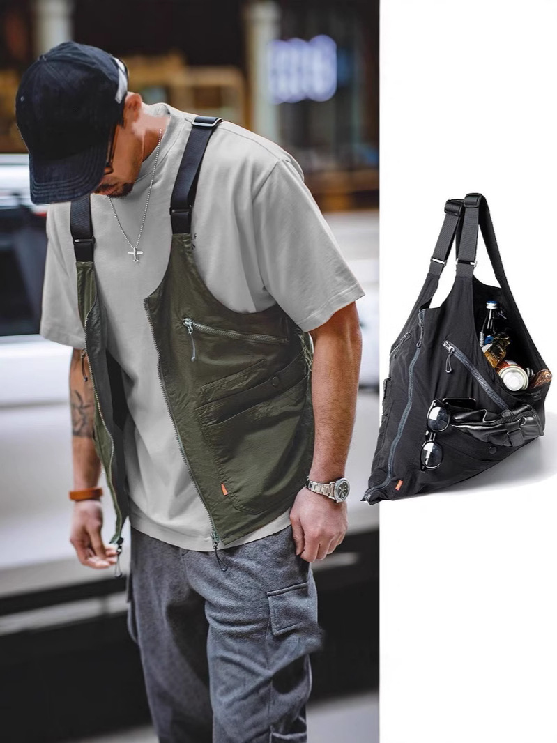 Women'S Fashion Utility Vest - 2026 Multi-Functional Utility Vest to Tote