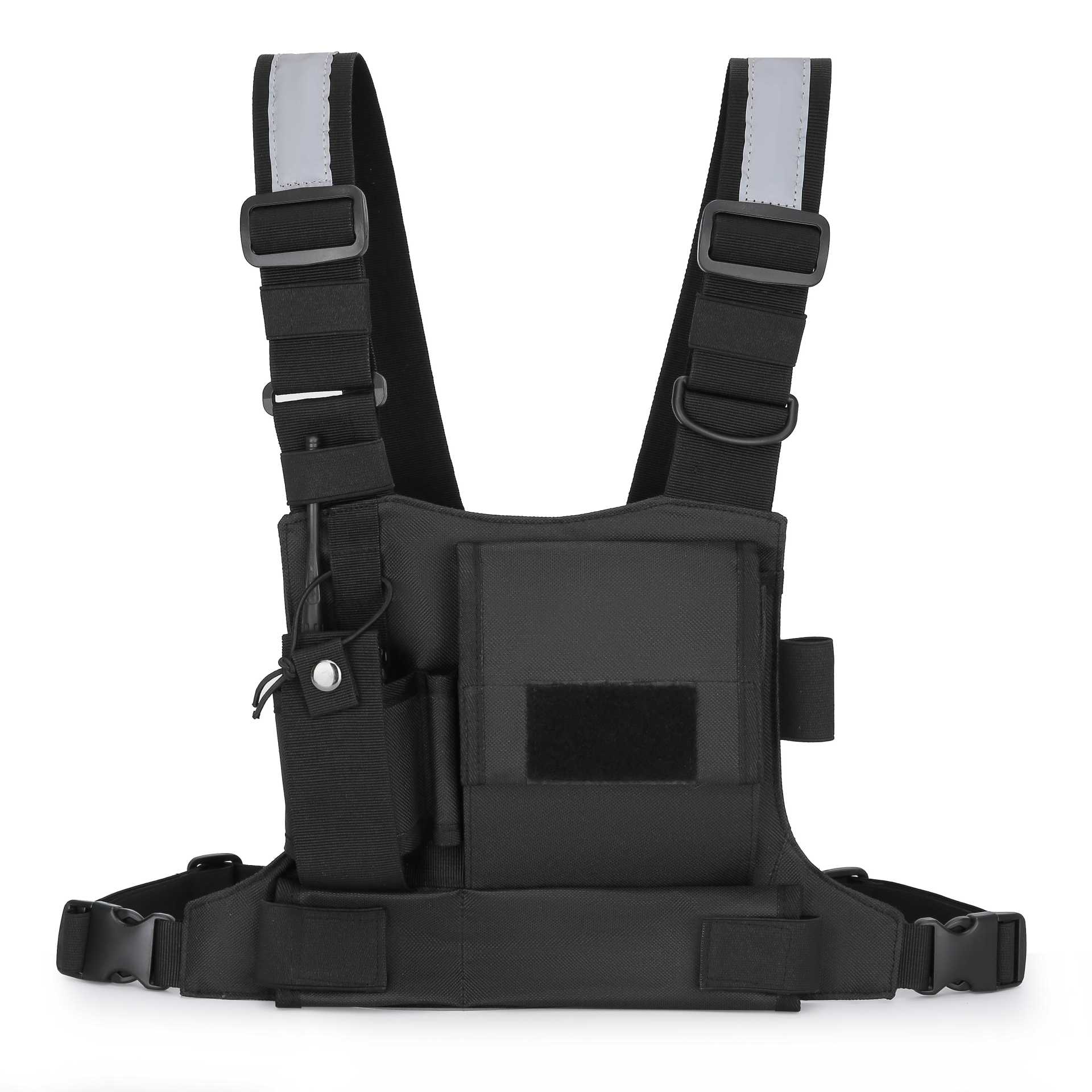 Women'S Fashion Utility Vest - Outdoor Multi-Functional Chest Bag for Men