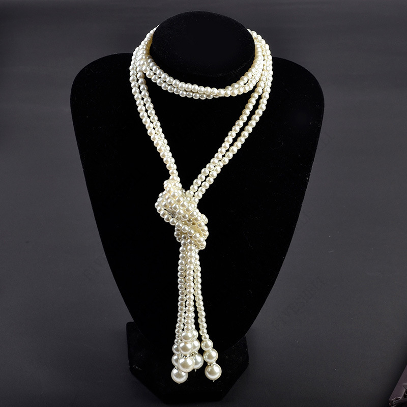Women'S Fashion Of The 1920S - 1920s Pearls Necklace Fashion Faux Pearls