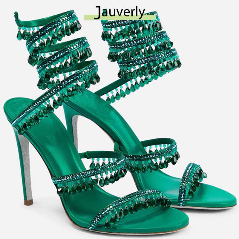 Women'S Fashion Underwear - 2026 Women's High Heels New Rhinestone