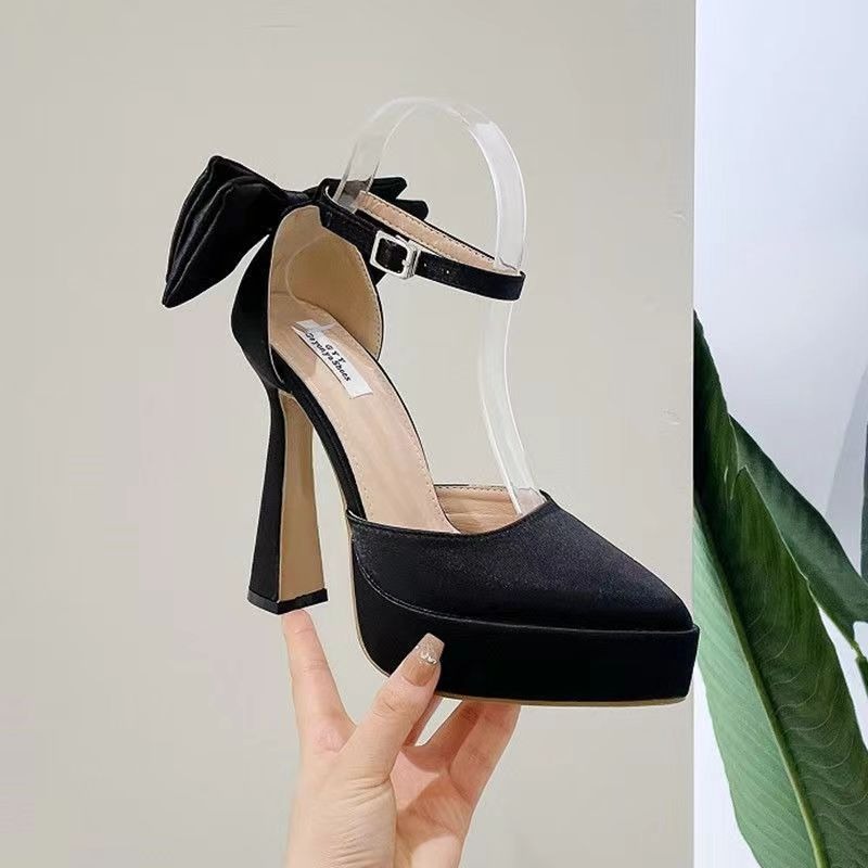 Women'S Fashion Underwear - New High-heeled Sandals Women Butterfly Knot