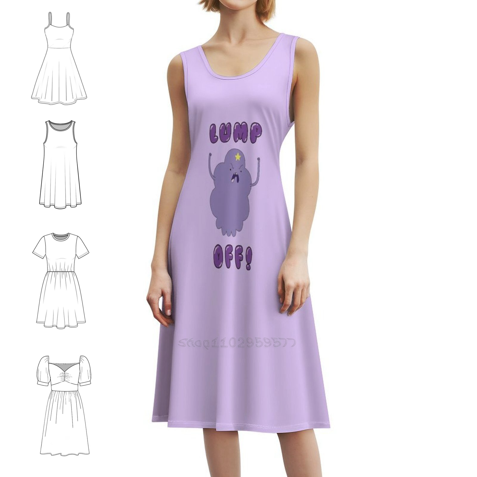 Smocked Dress Women - Lump Off! Floral Smock Dress For
