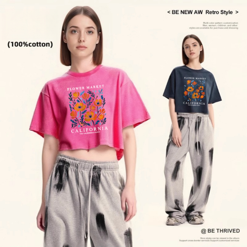 Women'S Fashion Market Size - Yellow Flowers Market California Print Summer