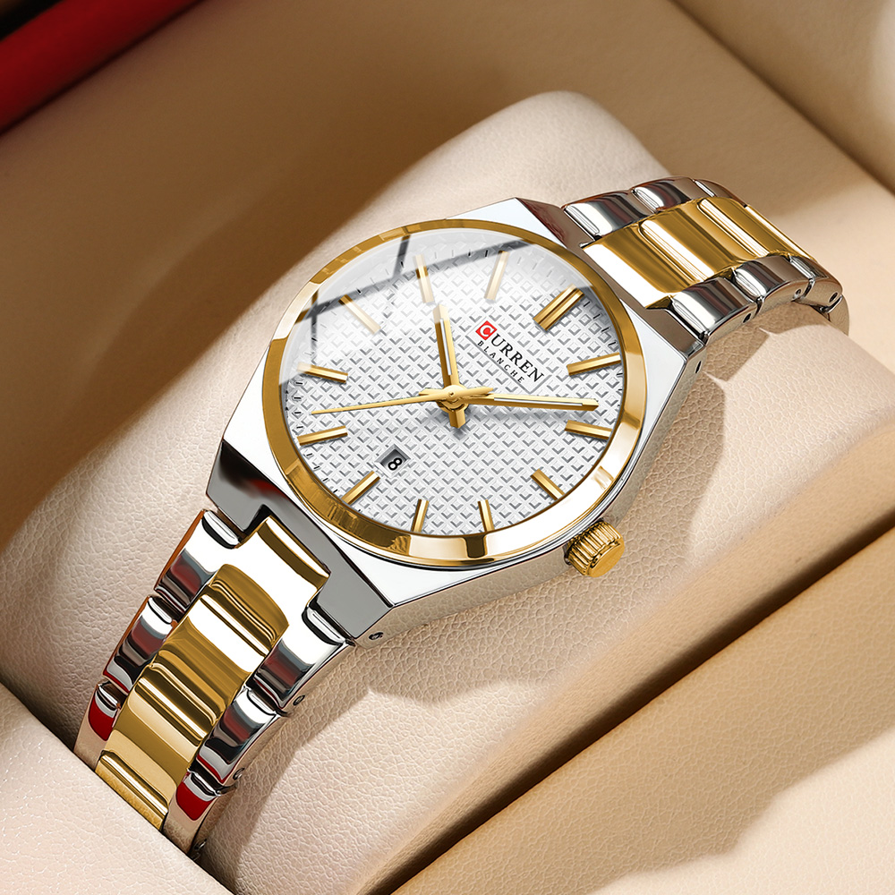 Women'S Fashion Digital Watch - CURREN Japan Quartz Women Watch Stainless