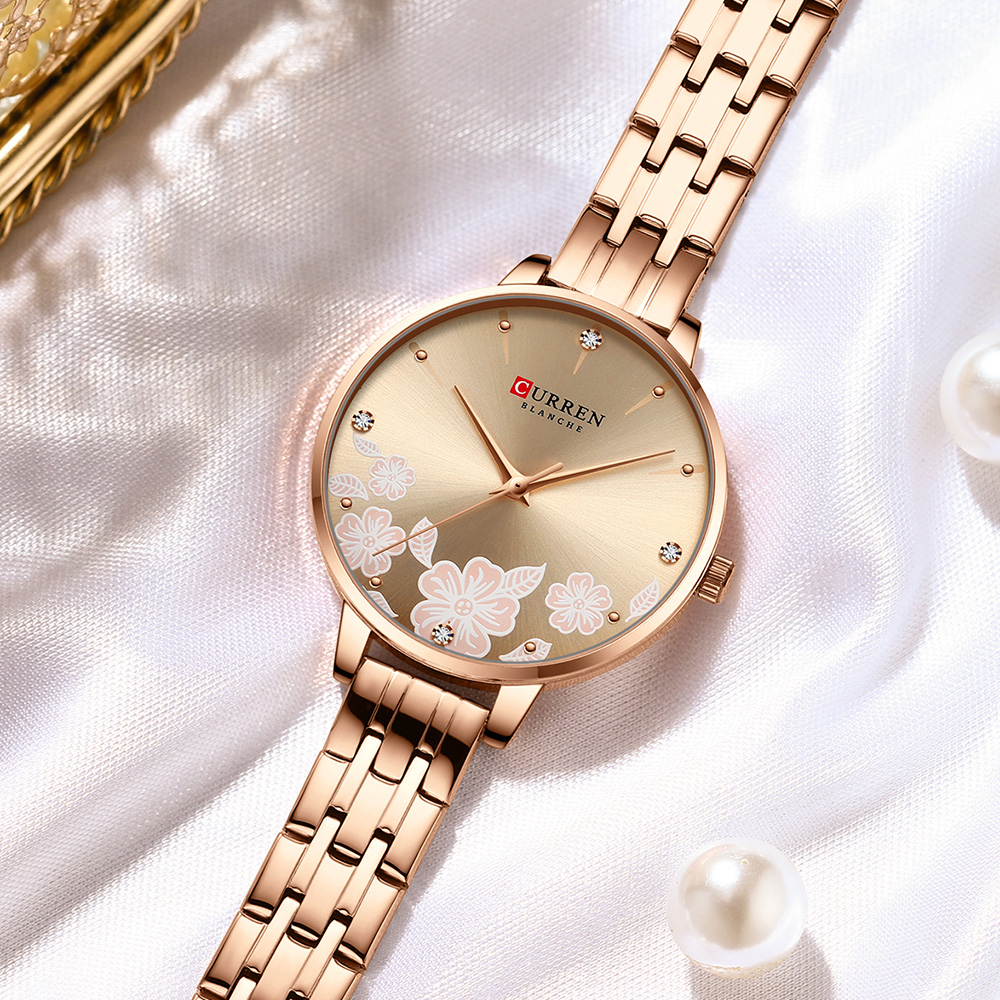 Women'S Fashion Digital Watch - CURREN Exquisite Minimalist Women Watch Luxury