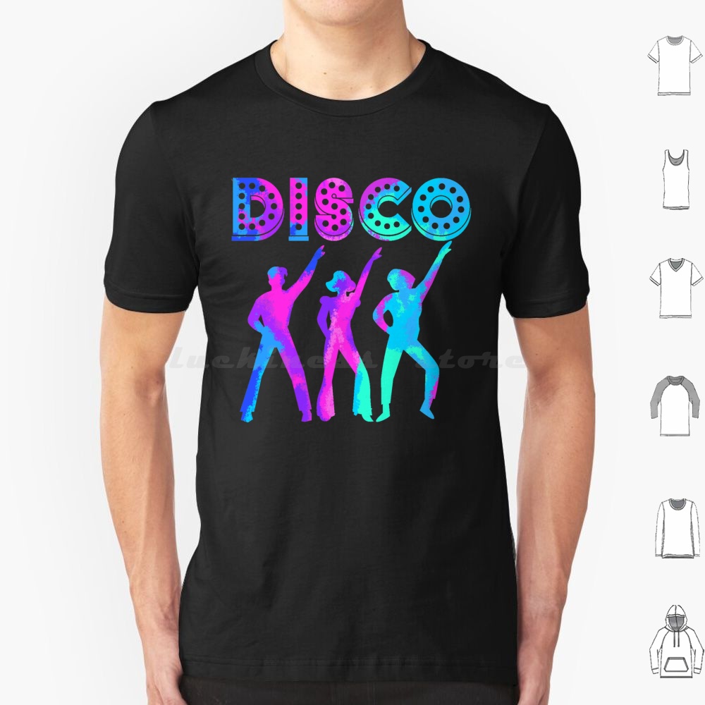 Women'S Fashion Of The 70S - Disco 70's Neon Dance Party T