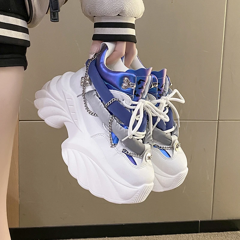 Women'S Fashion Running Shoes - Lovely Kawaii Women sneakers wedge casual