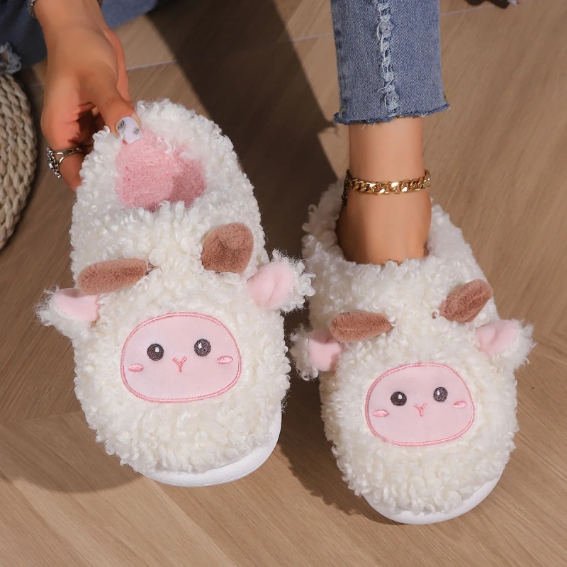 Women'S Fashion Sandals - Winter Lovely Little Sheep Slippers For