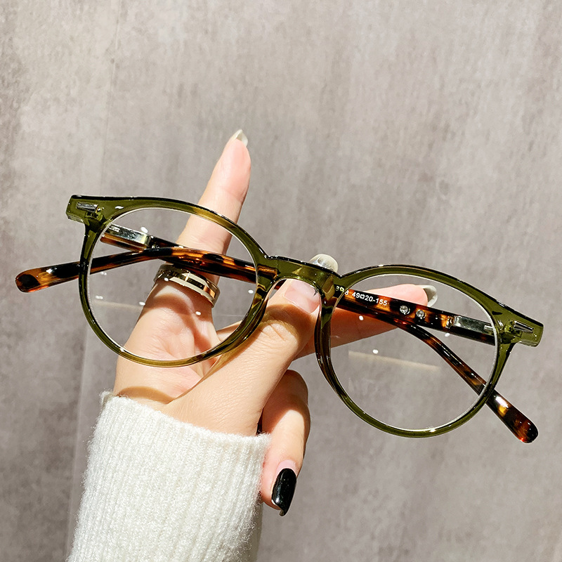 Women'S Fashion Glasses Non Prescription - Retro Ultralight Frame Blue Light Blocking