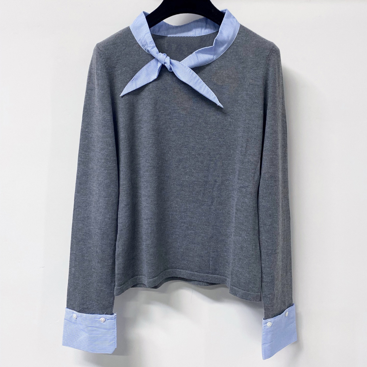 High Quality Women Tie Neck Kn - Women'S Fashion Tops recension och pris