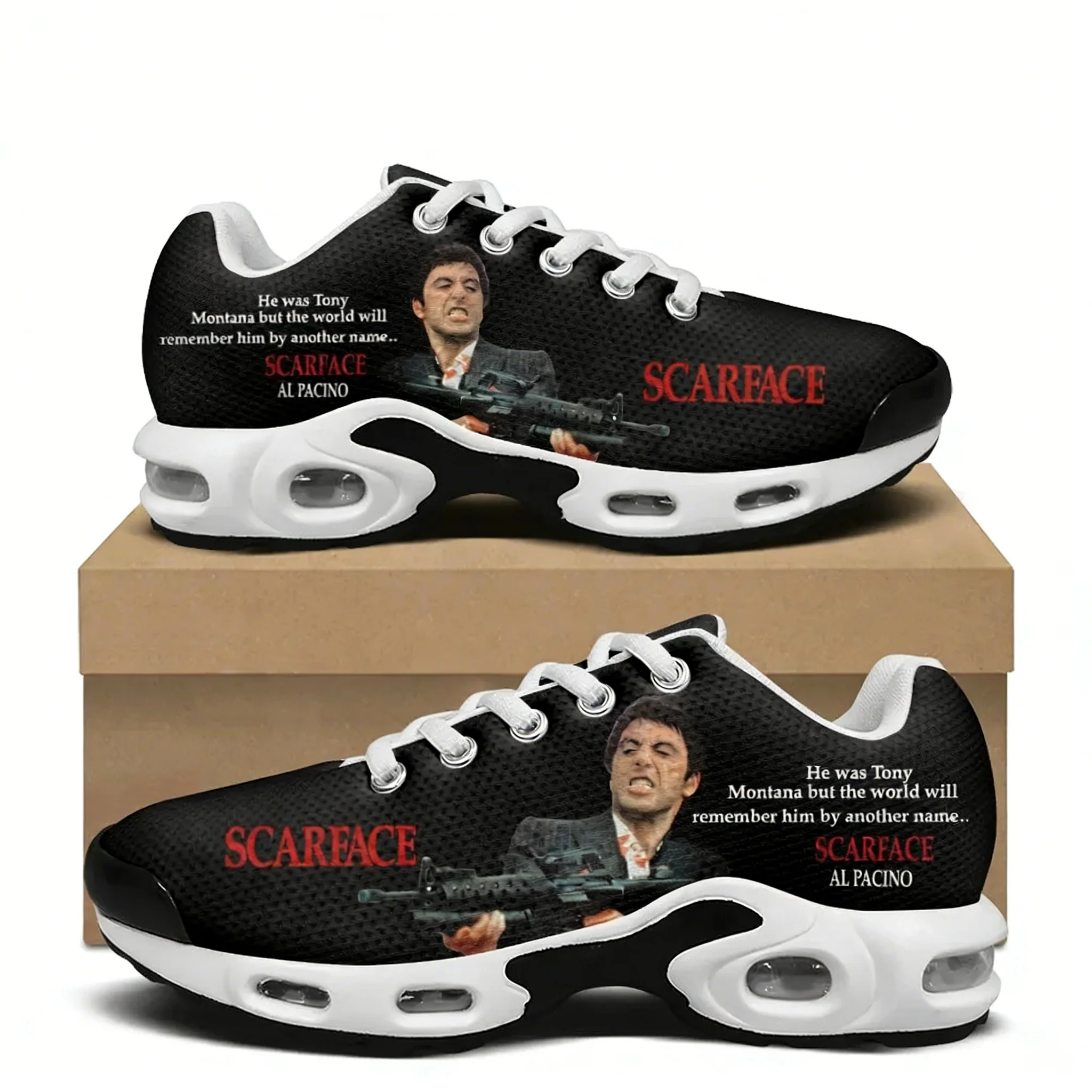 Scarface Air Cushion Sneakers  - Women'S Fashion Running Shoes recension och pris