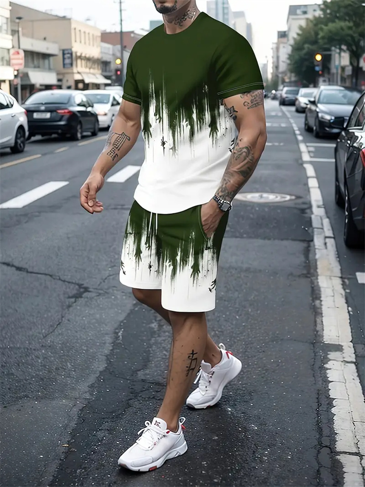 Men Women Gradient Texture T-s - Women And Men Fashion recension och pris