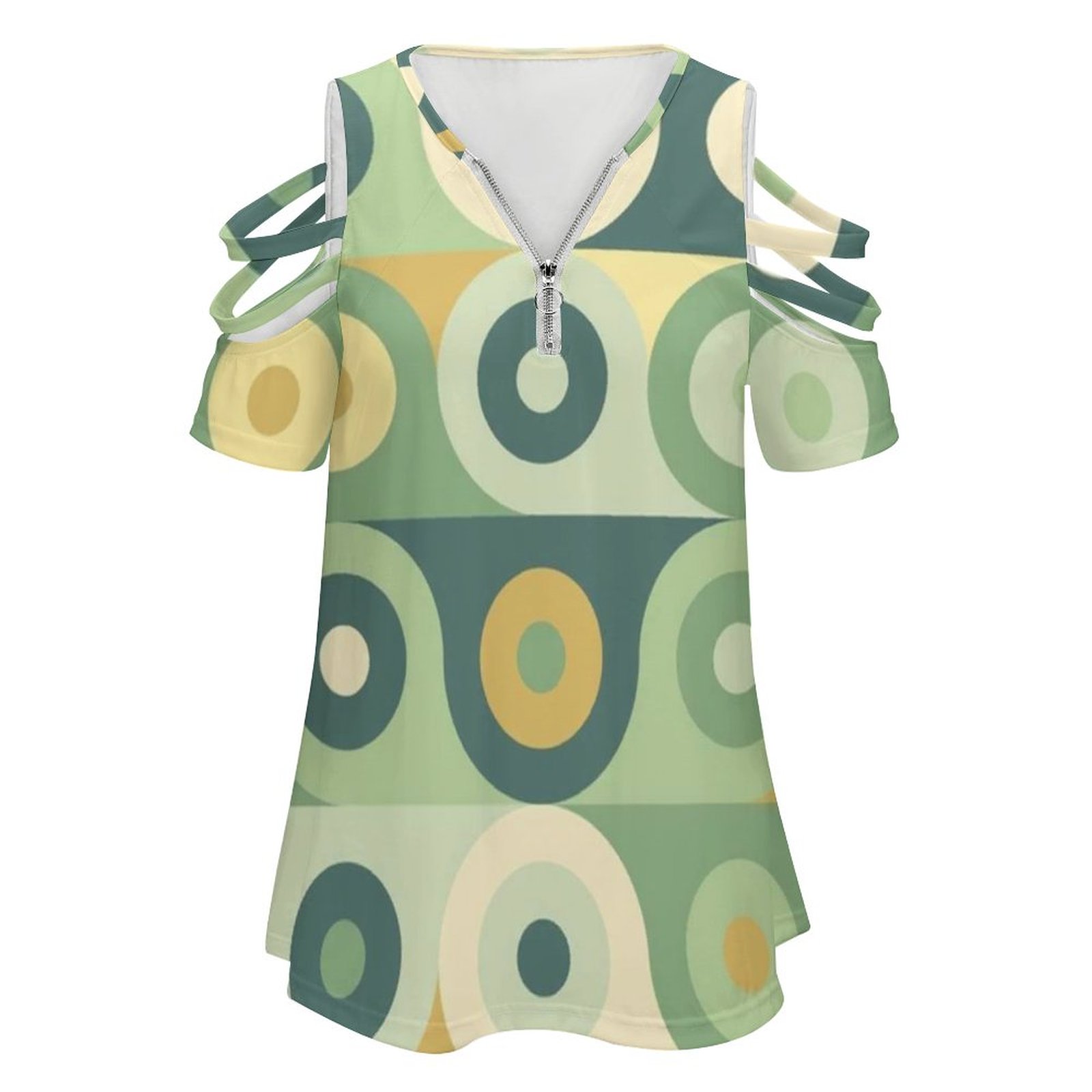 Groovy 70's Pattern Women Zipp - Women'S Fashion Of The 70S recension och pris