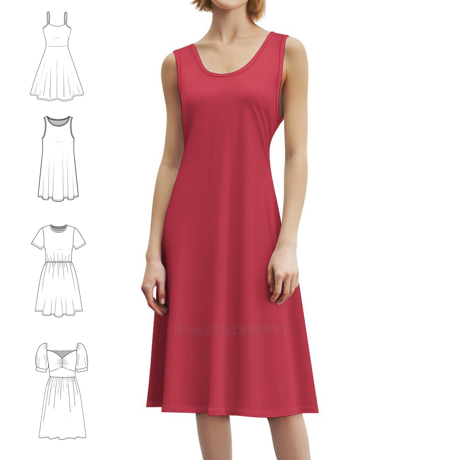 Paprika Floral Smock Dress For - Smocked Dress Women recension och pris