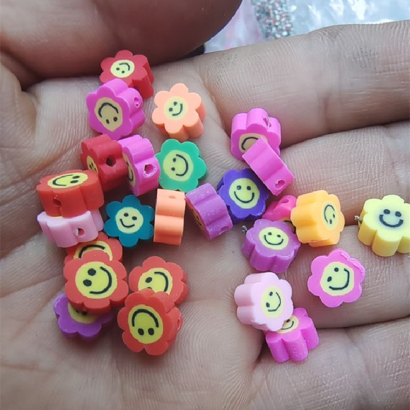 300PCS Loose DIY Fimo Beads Sm - Women'S Fashion Market Size recension och pris