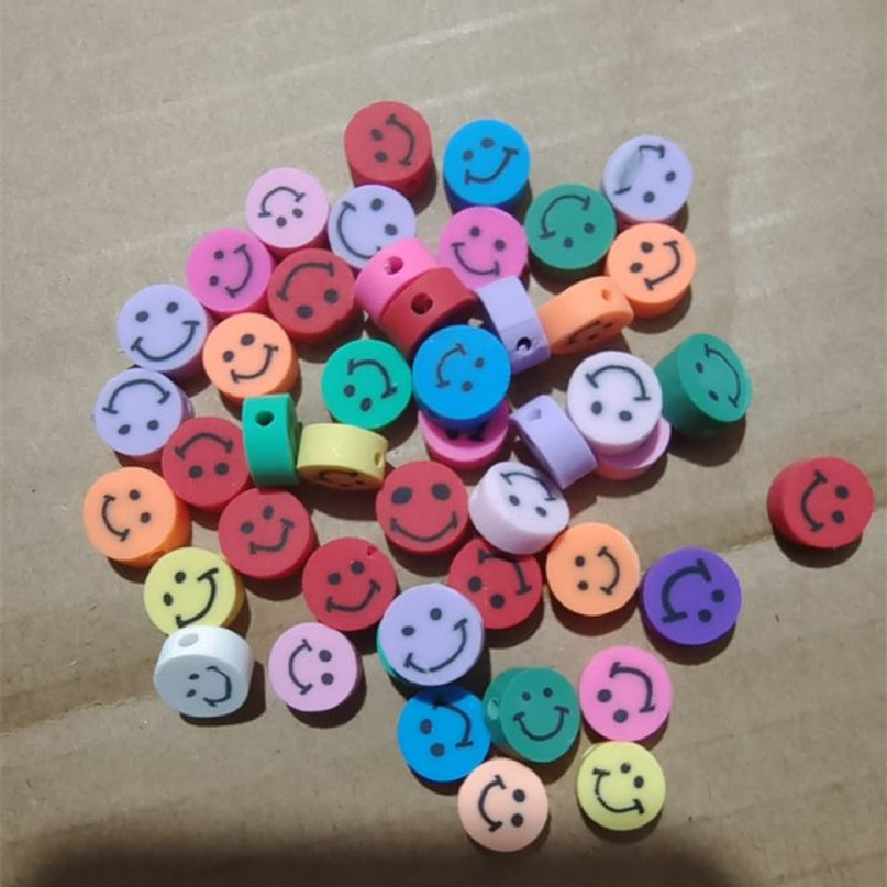 300PCS Loose DIY Fimo Beads Sm - Women'S Fashion Market Size recension och pris