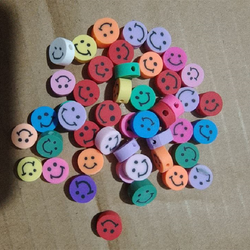 300PCS Loose DIY Fimo Beads Sm - Women'S Fashion Market Size recension och pris