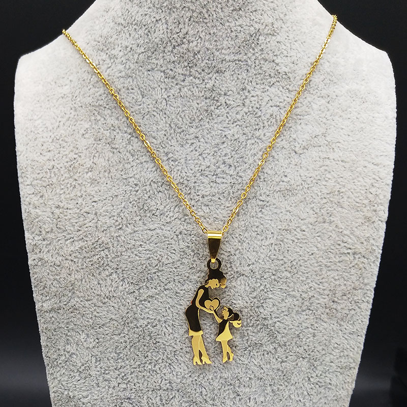 Mum Girl Stainless Steel Neckl - Women'S Day Fashion Show recension och pris