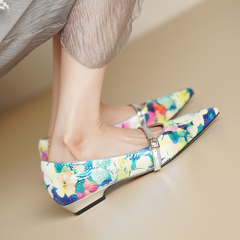 Peritoneal printed  sheepskin  - Women'S Fashion Sandals recension och pris