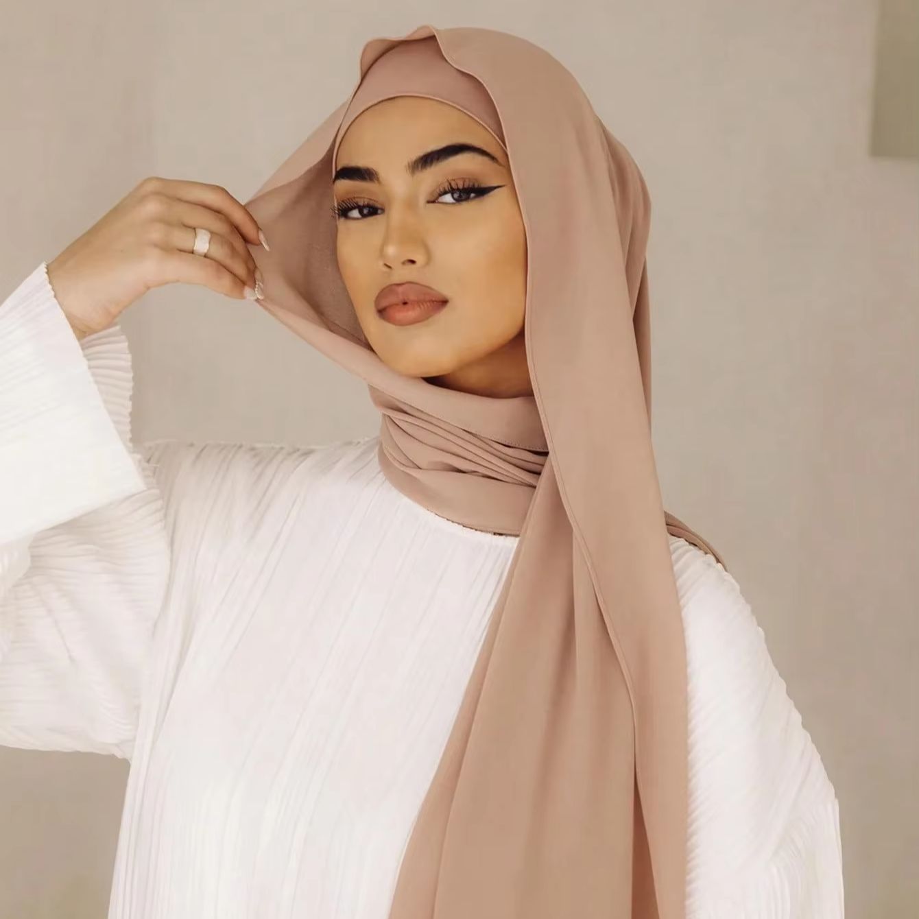 2Pcs/Set Women's Hijab Scarf A - Women Fashion Wear recension och pris