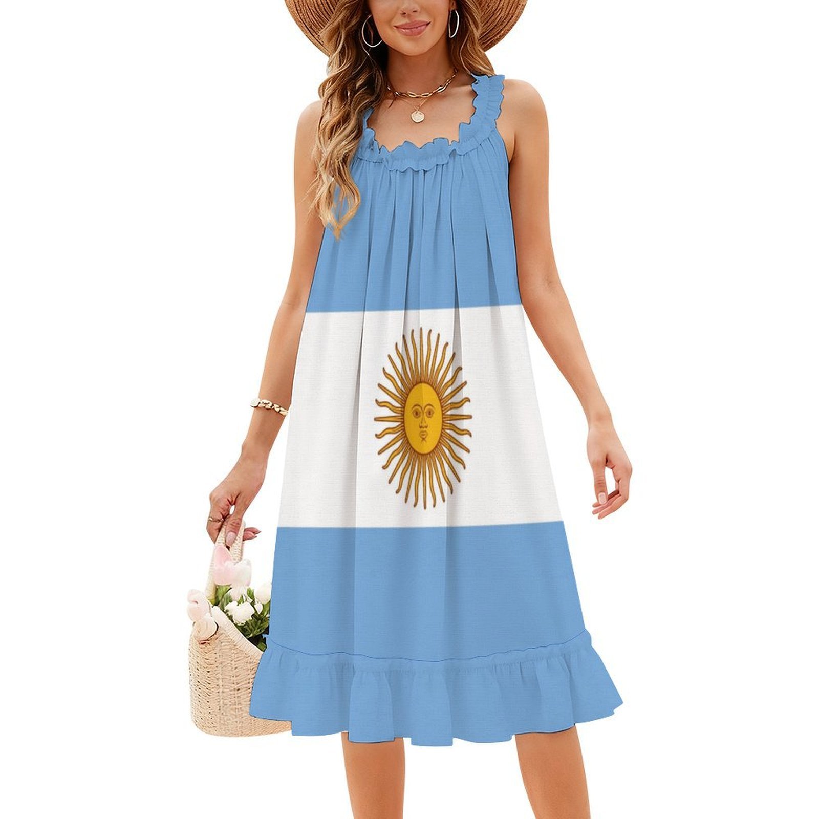 Argentina-Argentinian T-Shirt  - Smocked Dress Women recension och pris