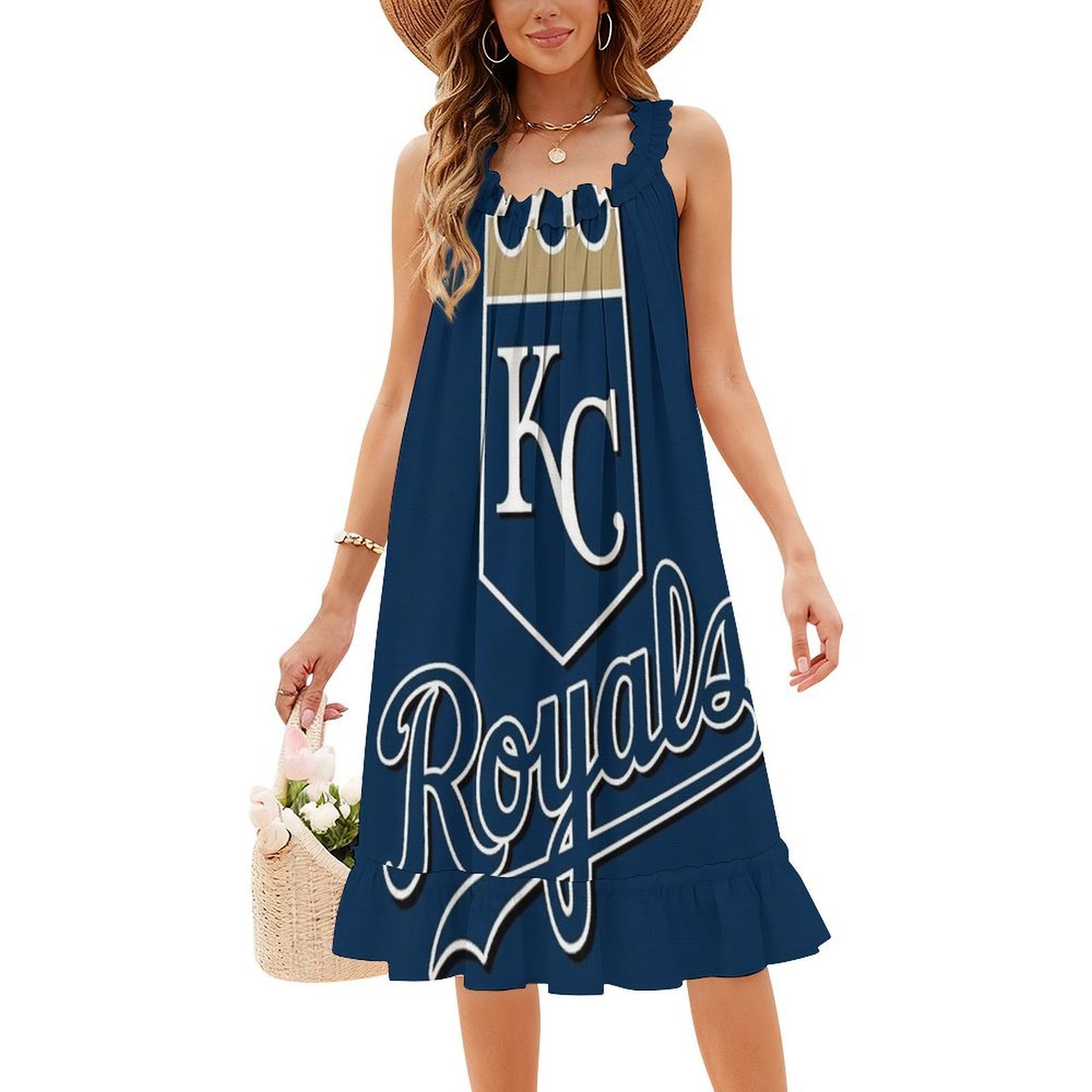 Kc Royals Floral Smock Dress F - Smocked Dress Women recension och pris