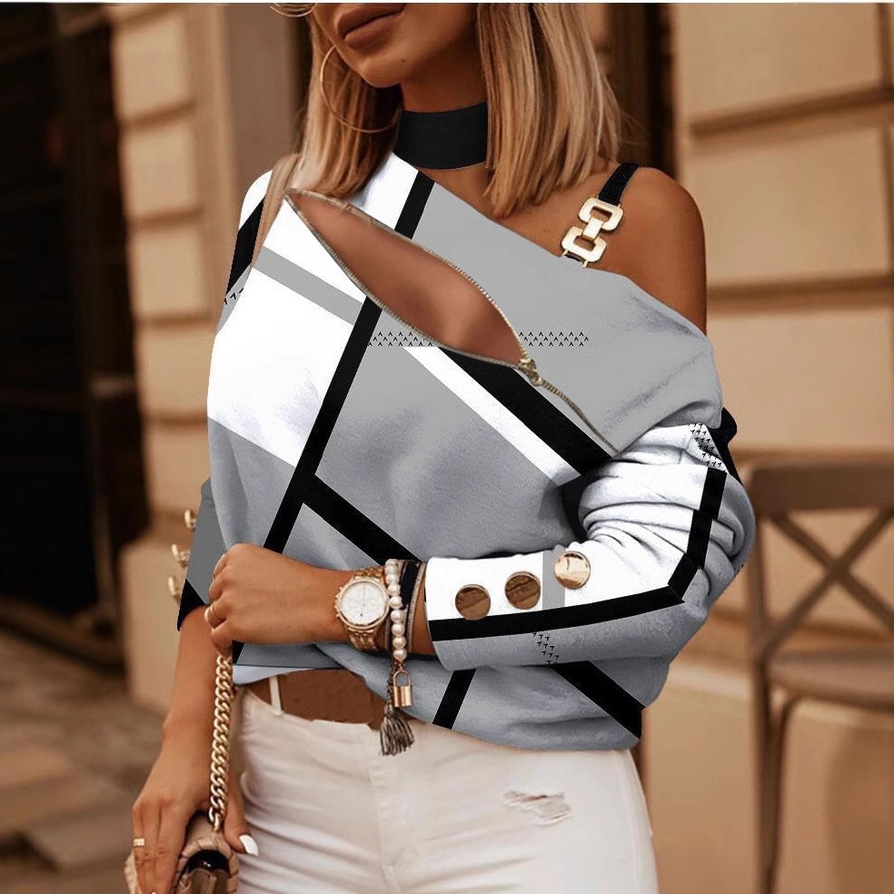 Women's Off Shoulder Blouse wi - Women'S Fashion Tops recension och pris