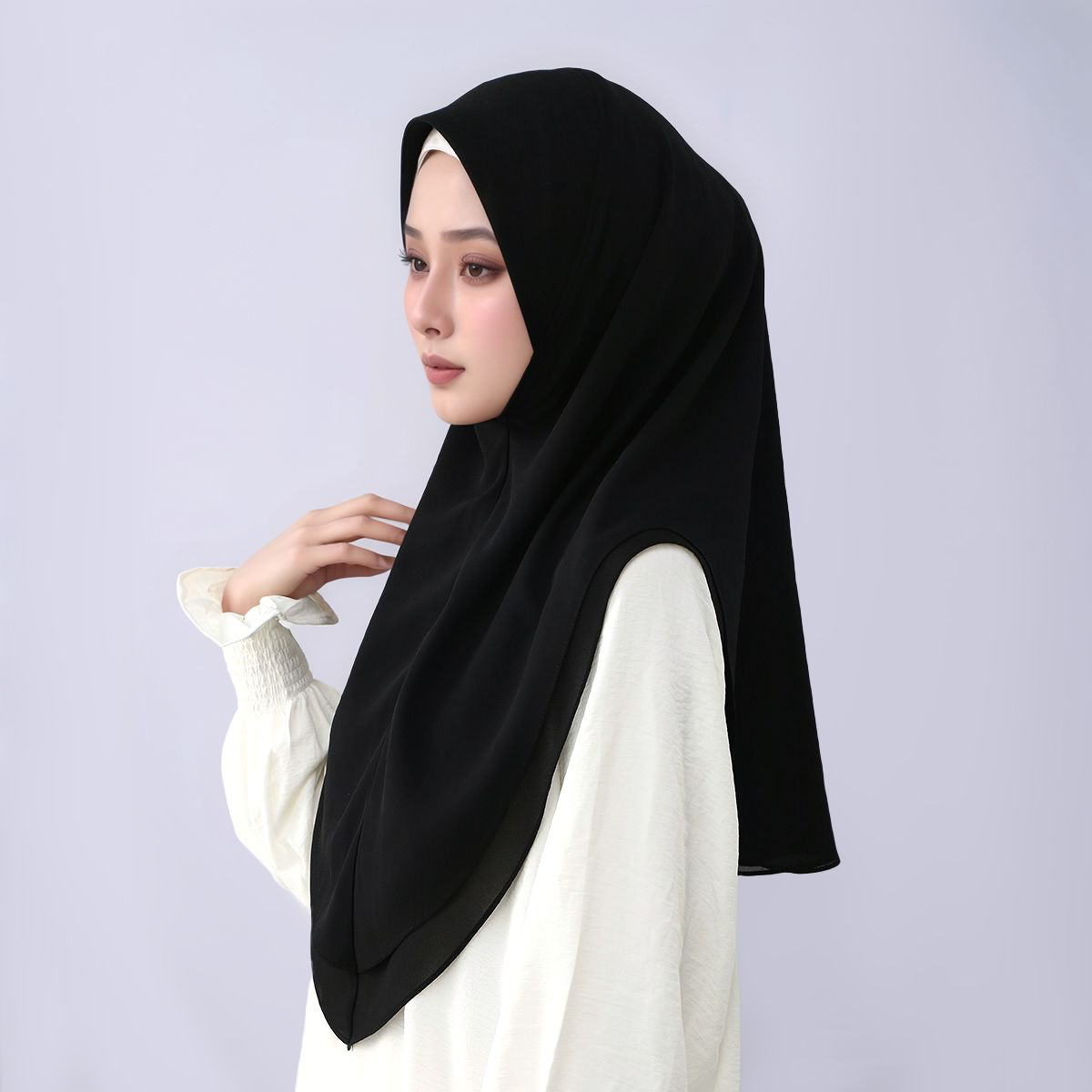 New Double layered Chiffon Rea - Women Fashion Wear recension och pris