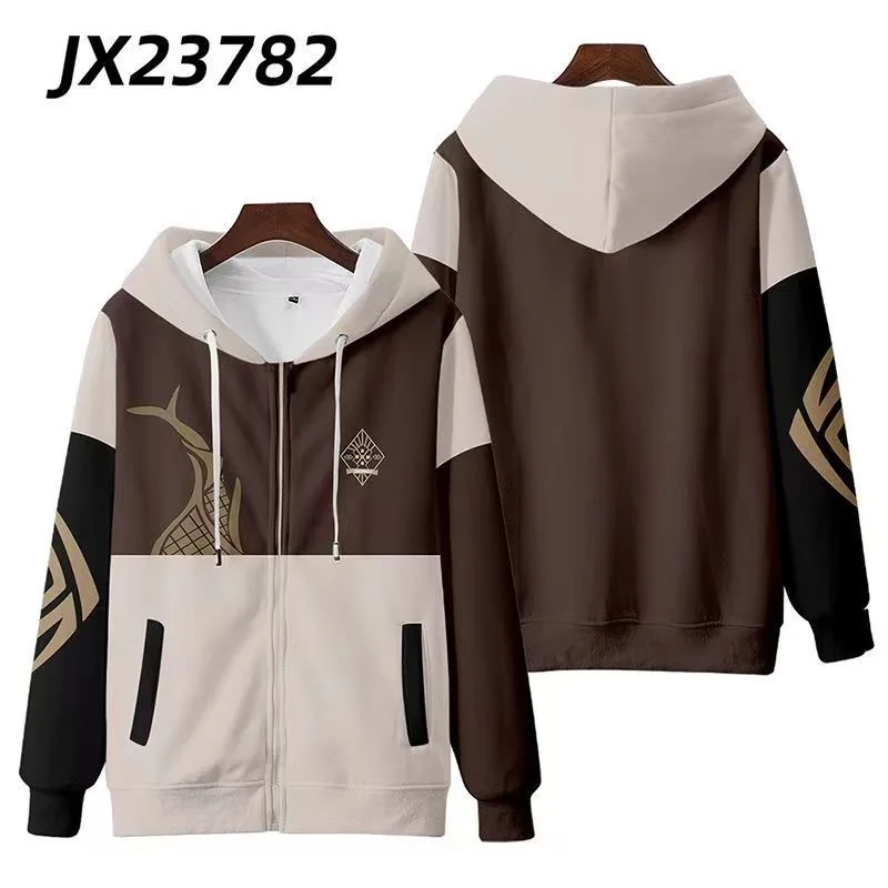 Genshin Impact Zhongli 3D Prin - Women'S Fashion Zip Hoodie recension och pris