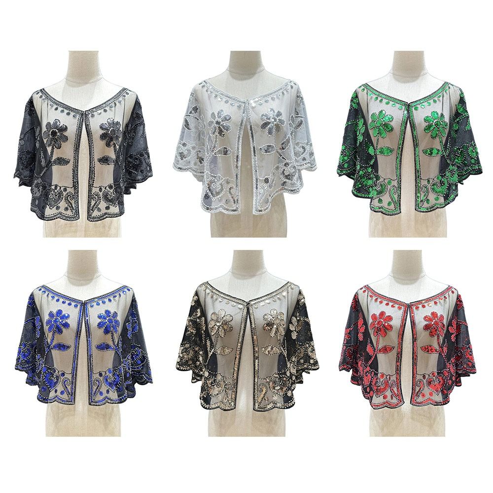 New 1920s Shoulder Shawl Spark - Women'S Fashion Of The 1920S recension och pris
