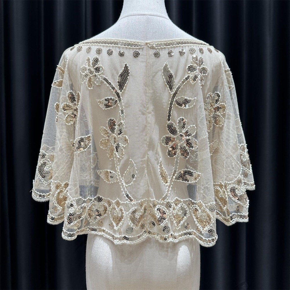 New 1920s Shoulder Shawl Spark - Women'S Fashion Of The 1920S recension och pris