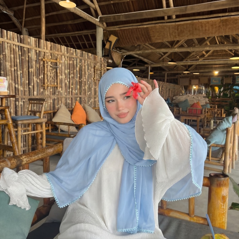 Chiffon Muslim Hijab Delicate  - Women Fashion Wear recension och pris