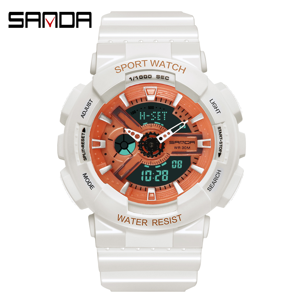 Fashion Sanda Top Brand Outdoo - Women'S Fashion Digital Watch recension och pris