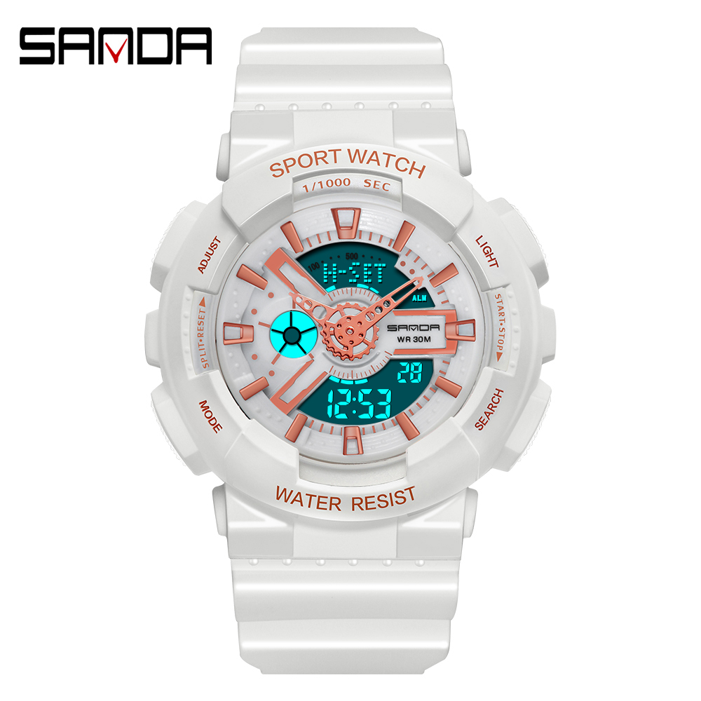 Fashion Sanda Top Brand Outdoo - Women'S Fashion Digital Watch recension och pris