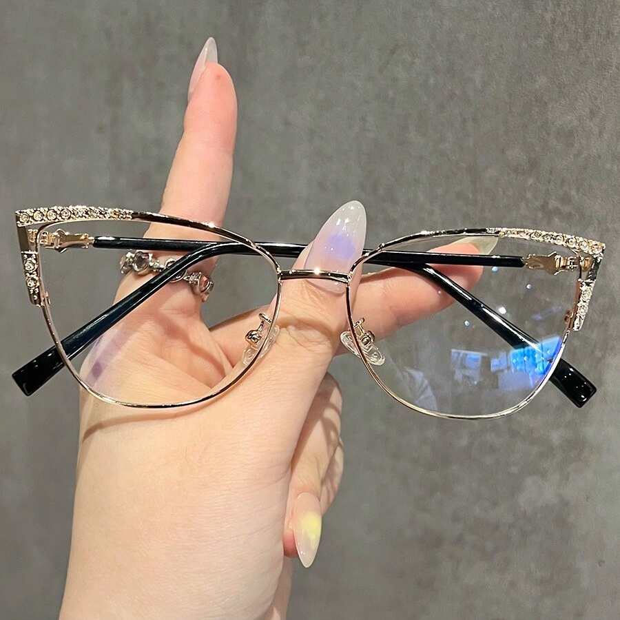 1Pc Women's Fashionable Non-Pr - Women'S Fashion Glasses Non Prescription recension och pris