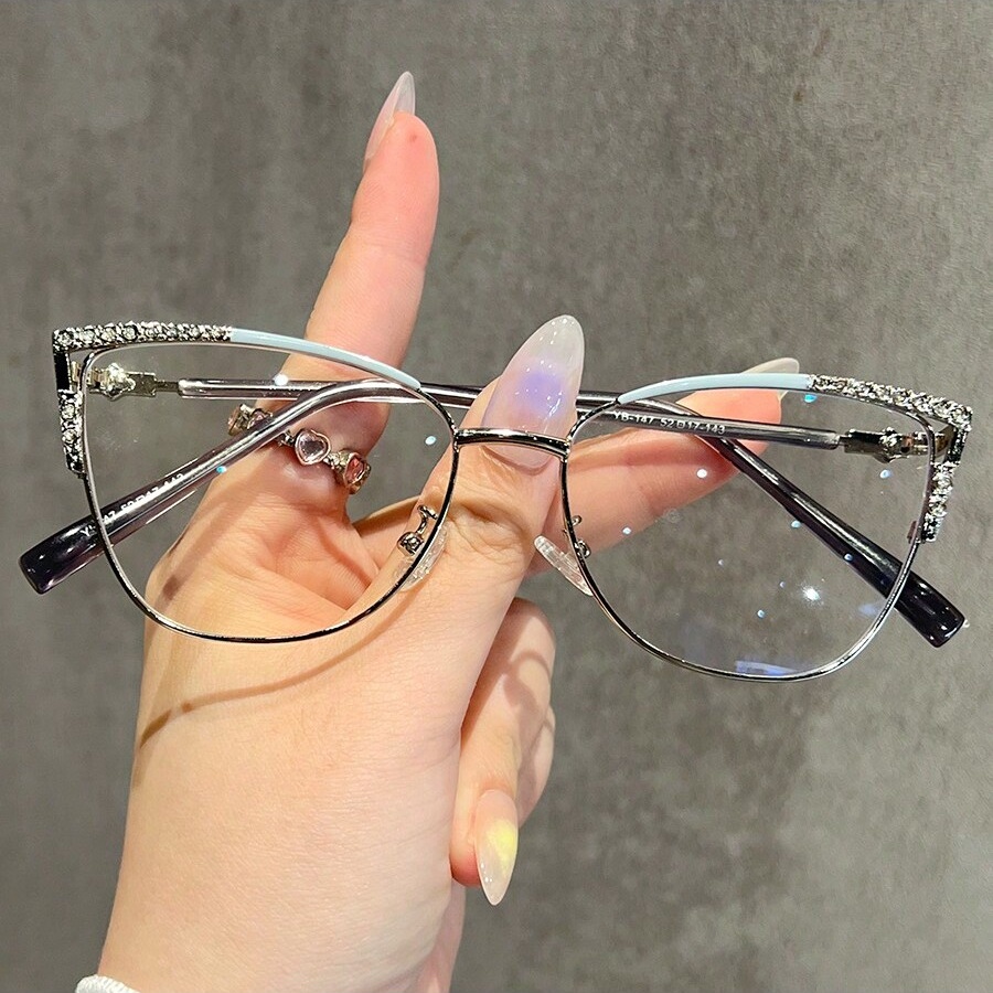 1Pc Women's Fashionable Non-Pr - Women'S Fashion Glasses Non Prescription recension och pris