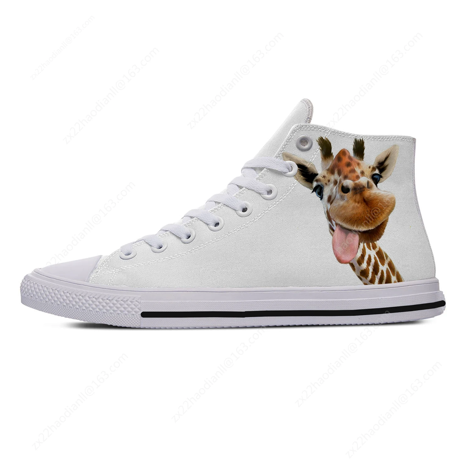 Giraffe Animal High Top Sneake - Women'S Fashion Running Shoes recension och pris