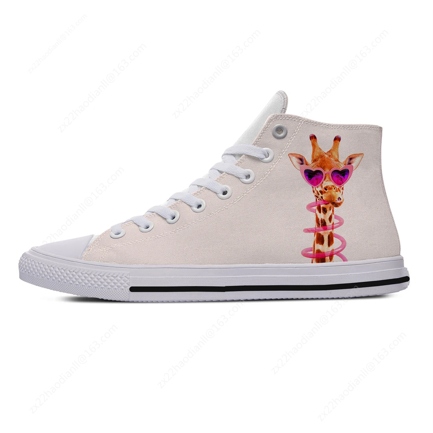 Giraffe Animal High Top Sneake - Women'S Fashion Running Shoes recension och pris