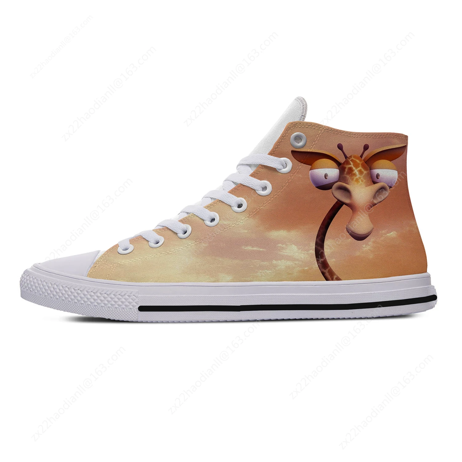 Giraffe Animal High Top Sneake - Women'S Fashion Running Shoes recension och pris