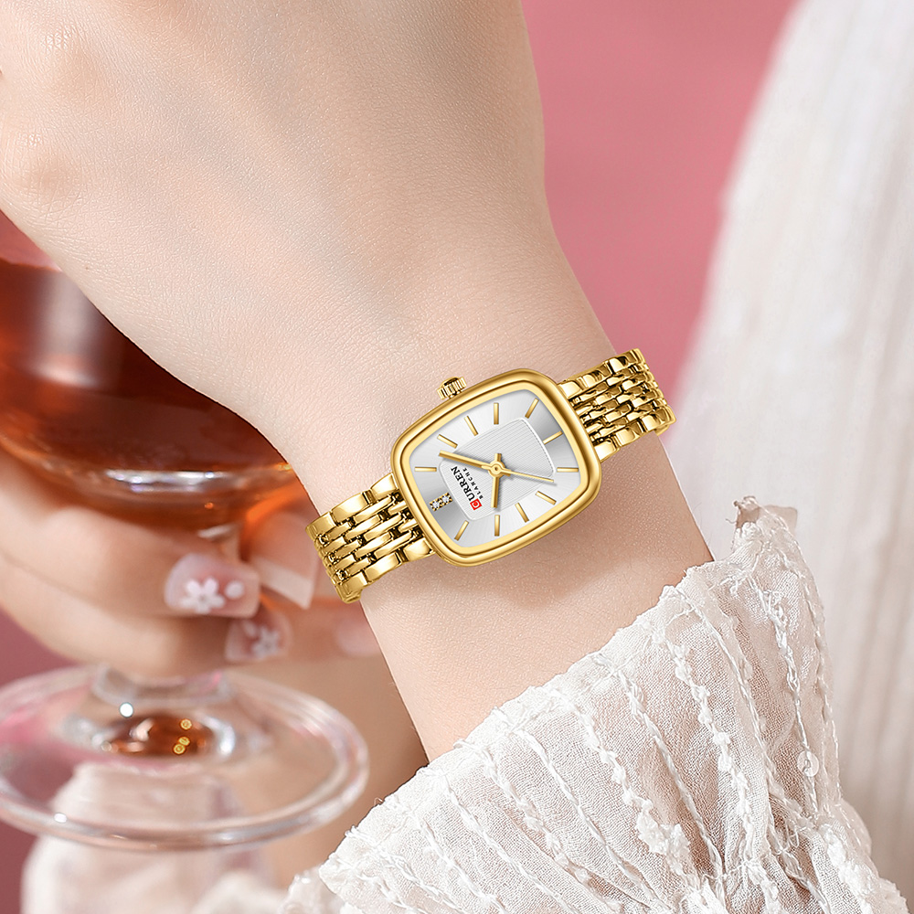 CURREN New Fashion Stainless S - Women'S Fashion Digital Watch recension och pris