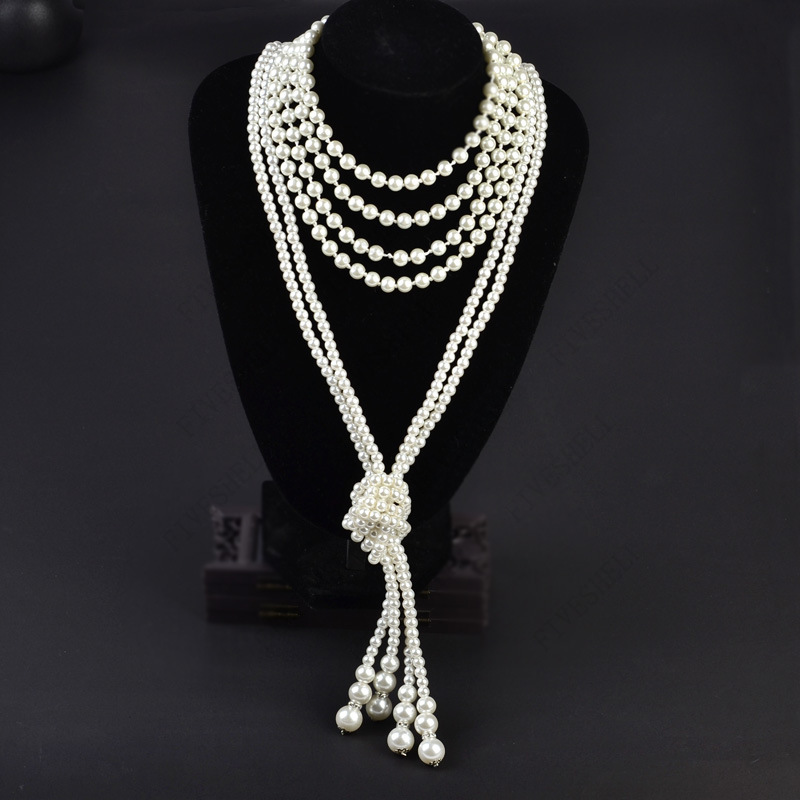1920s Pearls Necklace Fashion  - Women'S Fashion Of The 1920S recension och pris
