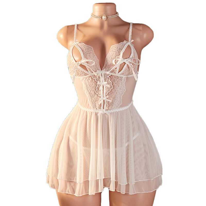 Transparent Sexy Woman Lingeri - Floral Summer Dress recension och pris
