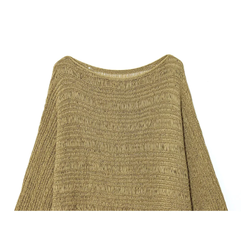 Vintage Boat Neck Knit Sweater - Women'S Fashion Tops recension och pris