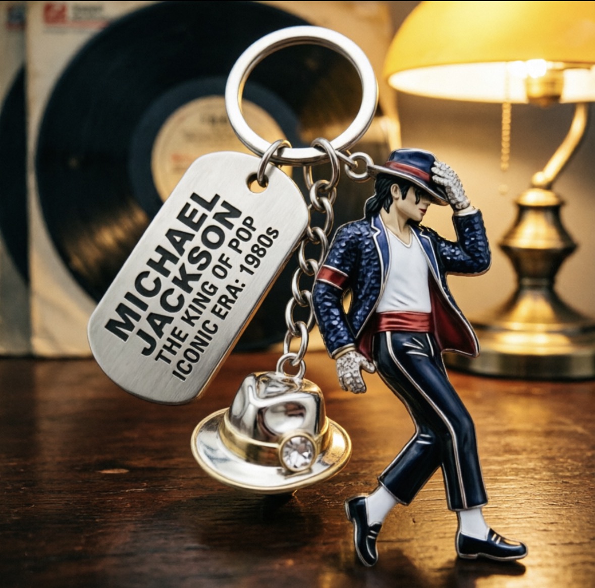 Michael Jackson Keychain, Clas - Women And Men Fashion recension och pris