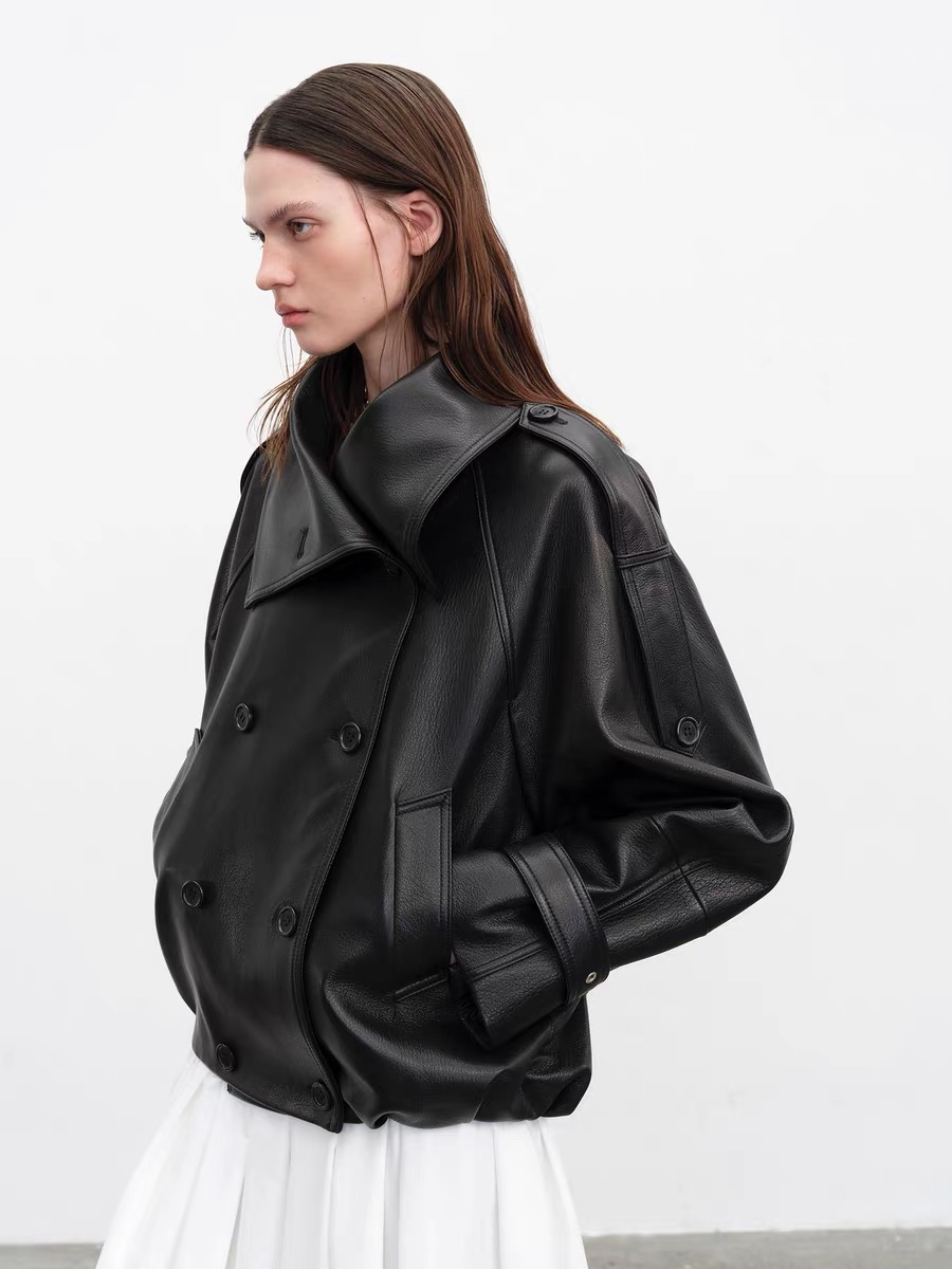 Fashion Real Leather Jacket fo - Women'S Fashion Leather Jacket recension och pris
