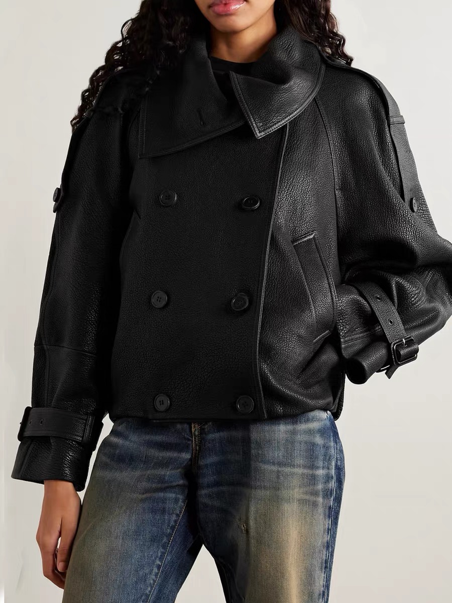 Fashion Real Leather Jacket fo - Women'S Fashion Leather Jacket recension och pris